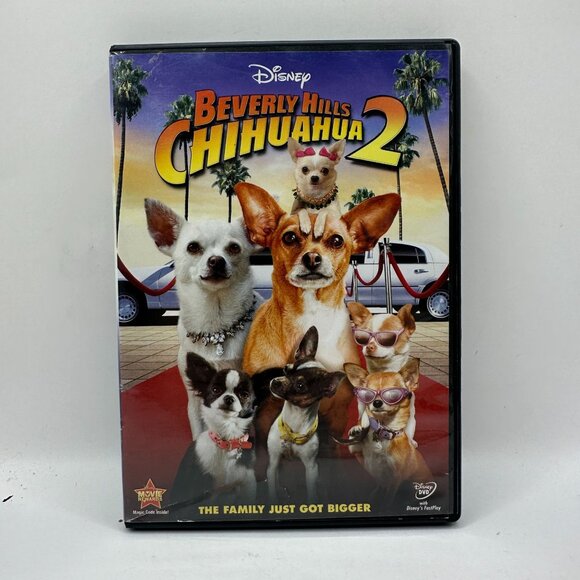 Disney Beverly Hills Chihuahua 2 DVD Rated G Disney Widescreen - Picture 1 of 3
